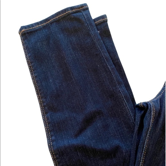Express Mid Rise Skinny Jeans Contrast Stitching - Picture 2 of 6
